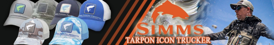 Simms Tarpon Icon Trucker Cap, Rich Blue