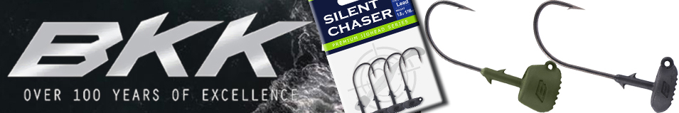 BKK Silent Chaser Ned Head NH-1 #2/0 Black