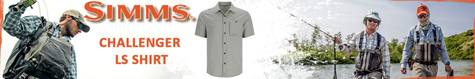 Simms Challenger SS Shirt, Cinder