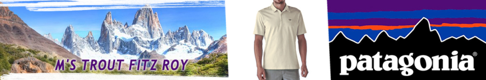 Patagonia M's Trout Fitz Roy White (WHI)