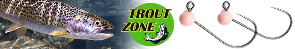 Trout Zone Джиг-головка вольфрам №4 розовый