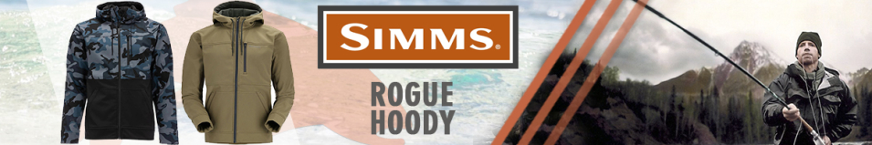 Simms Rogue Hoody, Woodland Camo Storm