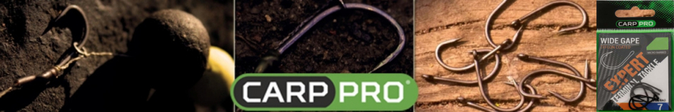 Carp Pro Black Teflon Wide Gape