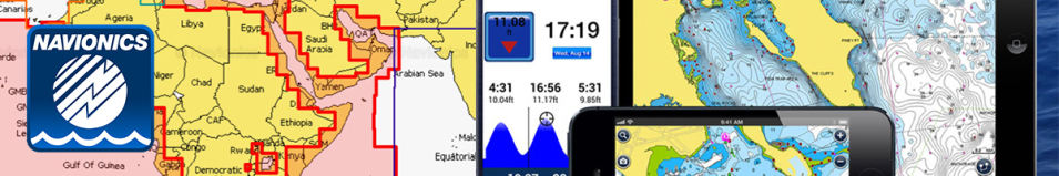 Карта Navionics Africa & Middle East 30XG