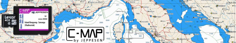 Карта C-MAP Lowrance EN-N606