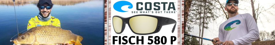 Costa Fisch 580 P Blackout/Silver Mirror Sunrise