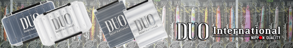 DUO Revers Lure Case 140 #White/Silver Logo