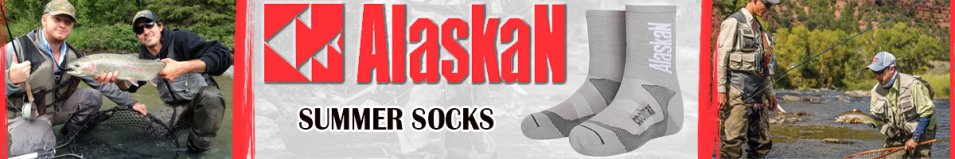 Alaskan Summer Socks Серый