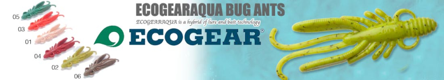 Ecogear Ecogearaqua Bug Ants 3''