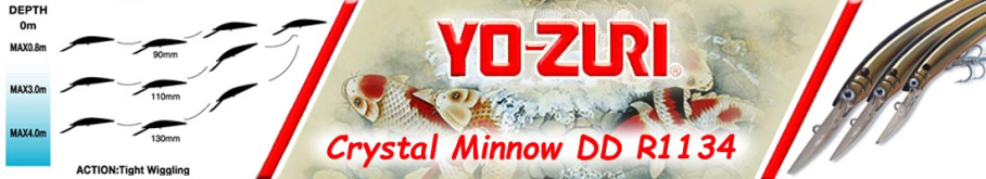 Yo-Zuri Crystal Minnow DD R1134 