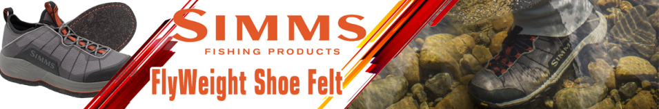 Simms Flyweight Shoe Felt Slate