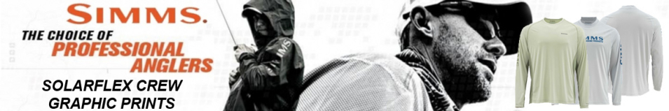 Simms SolarFlex LS Crew Graphic Print Fennel