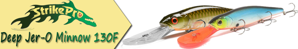 Strike Pro Deep Jer-O Minnow 130F (EG-054F)