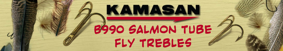 Kamasan B990 Salmon Tube Fly Trebles