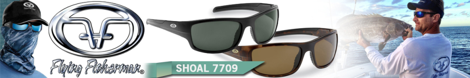 Flying Fisherman 7709BS Shoal Matte Black Smoke