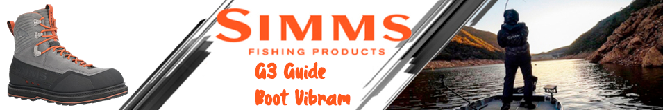 Simms G3 Guide Boot - Vibram, Slate