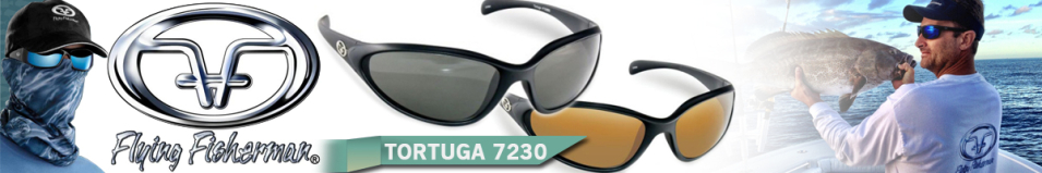 Flying Fisherman 7230BS Tortuga Matte Black, Smoke