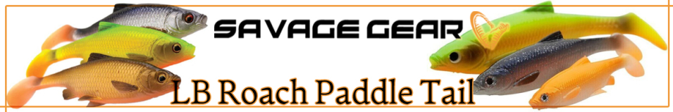 Savage Gear LB Roach Paddle Tail 10cm