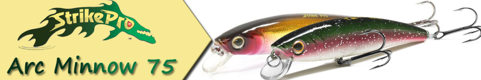 Strike Pro Arc Minnow 75 (JL-119F)