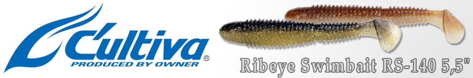 Owner/C'ultiva Ribeye Swimbait RS-140 5,5