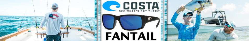 Costa Fantail 580 P Mt.Black/Blue Mirror