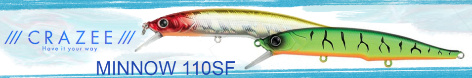 Crazee Minnow 110SF