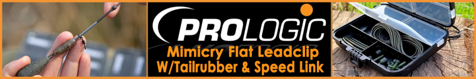 Prologic LM Mimicry Flat Leadclip W/Tailrubber & Speed Link