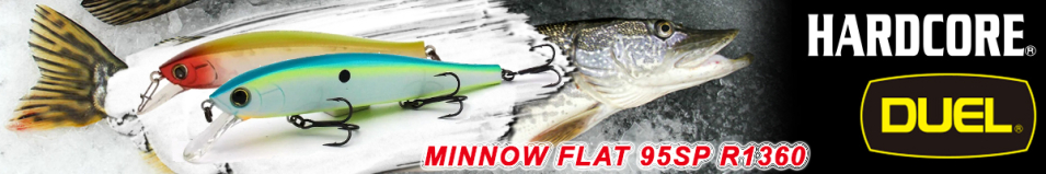 Duel Hardcore Minnow Flat 95SP R1360