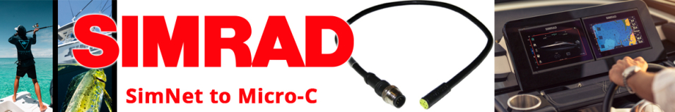 Simrad SimNet to Micro-C (male) cable 0.5 m (1.6 ft) (24005729)