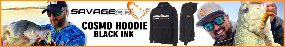 Savage Gear Cosmo Hoodie Black Ink