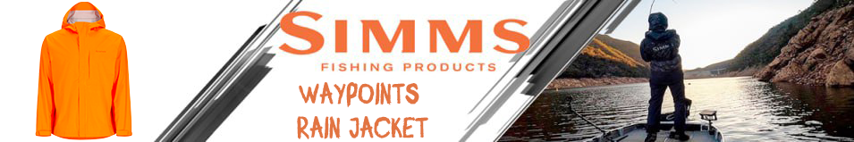 Simms Waypoints Rain Jacket, Sunrise