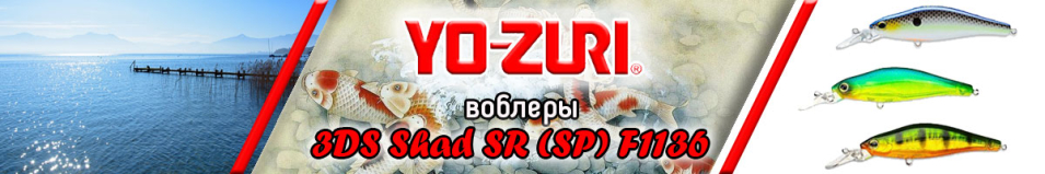 Yo-Zuri 3DS Shad SR (SP) F1136