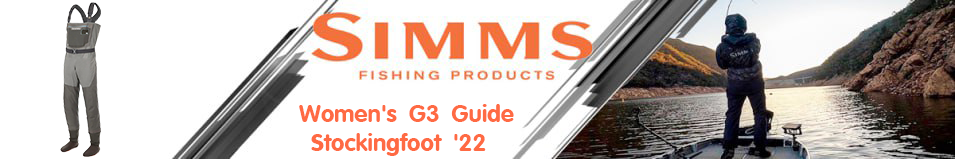 Simms Women's G3 Guide Stockingfoot '22, Gunmetal