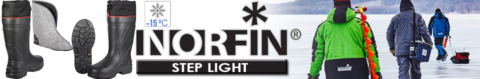 Norfin Step Light с манжетой черные EVA