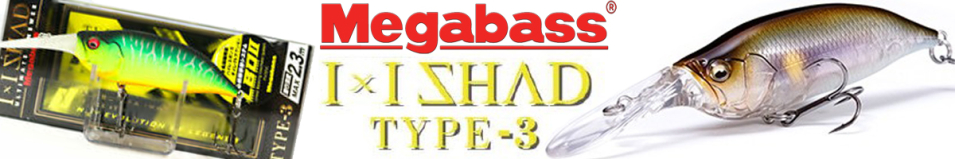 Megabass IxI Shad Type-3