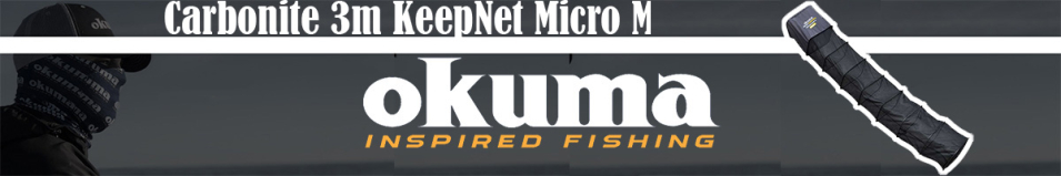 Okuma Match Carbonite 3m KeepNet Micro Mesh