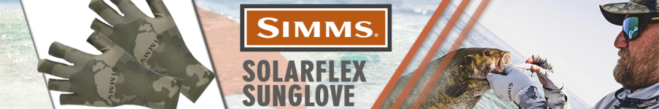 Simms SolarFlex SunGlove, Regiment Camo Olive Drab