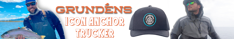 Grundens Icon Anchor Trucker, Charcoal