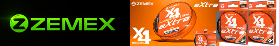 Zemex Extra X4 150m orange