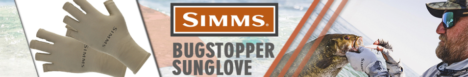 Simms BugStopper SunGlove, Stone