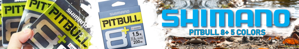 Shimano LD-M61T Pitbull 8+ 5 colors 10M*5 200m