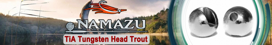 Namazu Pro TiA Tungsten Head Trout цв. никель