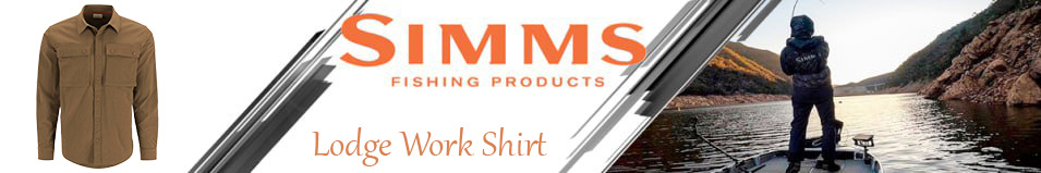 Simms Lodge Work Shirt, Driftwood