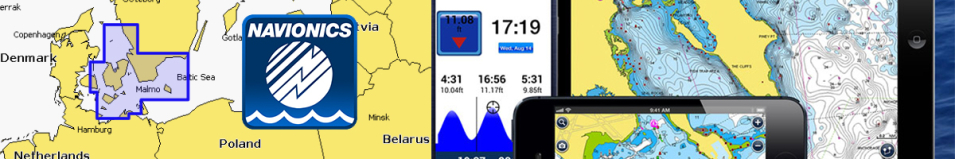 Карта Navionics Sweden South 5G602S2