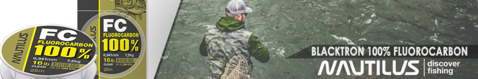 Nautilus FC Fluorocarbon 100% Clear 25м
