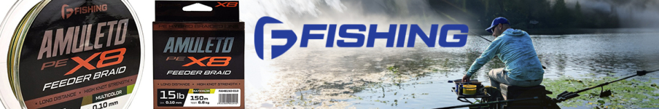 F-Fishing Amuleto Braid PE X8 Feeder 150m Multicolor