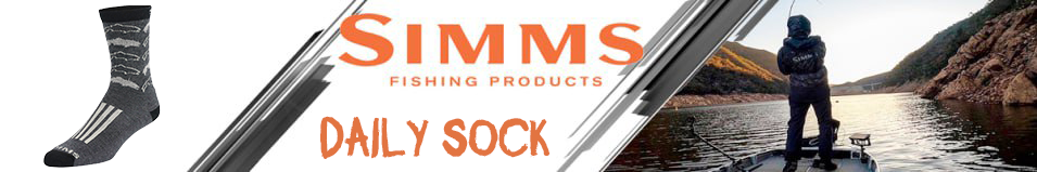 Simms Daily Sock, Steel Grey