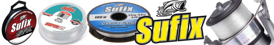 Sufix Cast'n Catch x10 Clear 100м 