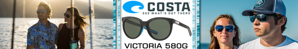 Costa Victoria 580G Net Rubber w/Blue Rubber/Gray 580G