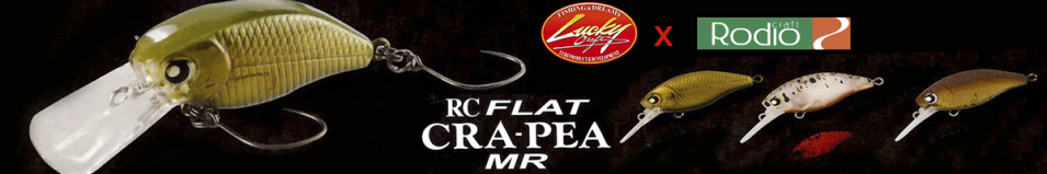 Rodio Craft×LuckyCraft RC Flat Cra-Pea MR